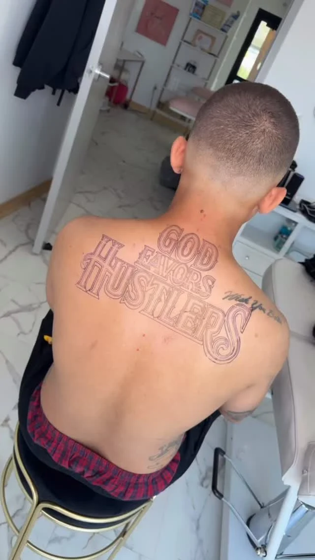 God Favors Hustlers 
.
.
.
.
.
#utah #utahartist #utahart #utahtattoos #viral reel tattoo utahtattooartiat utahink